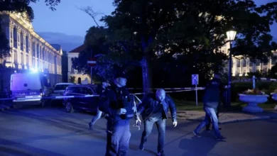 The attack took place inside the main auditorium at the University of Warsaw