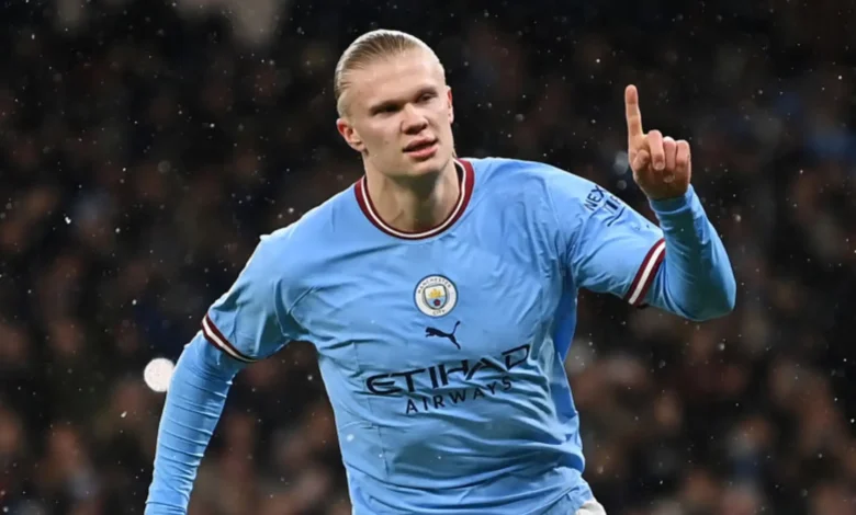 Striker Erling Haaland