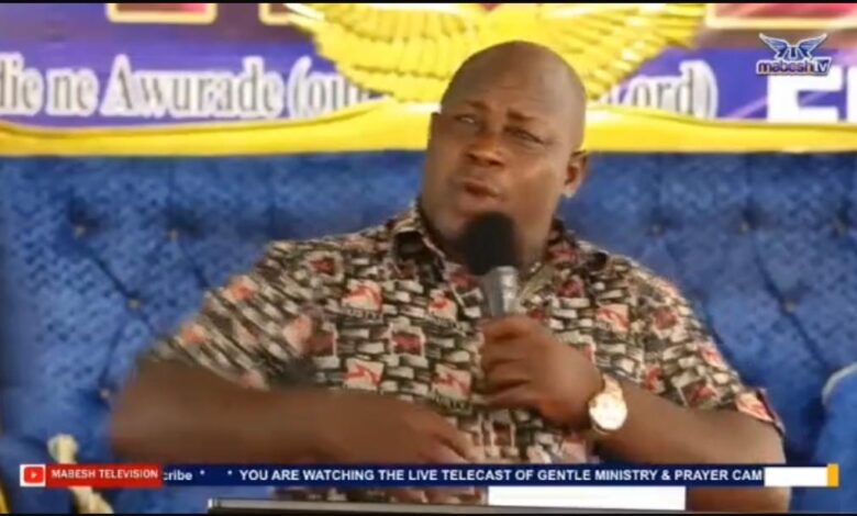 Bishop Dr. Emmanuel Amoah (Great Mabesh), Founder and Leader of the Gentle Ministry and Prayer Camp