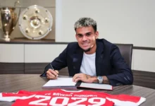 Colombian international Luis Díaz