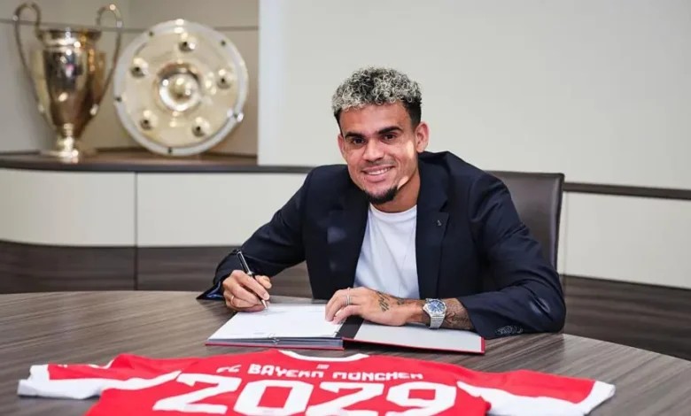 Colombian international Luis Díaz