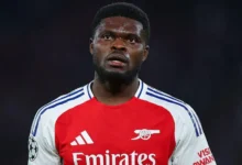 Thomas Partey scored nine goals in 130 Premier League games for Arsenal