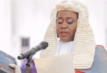 Suspended Chief Justice Gertrude Torkornoo