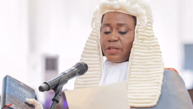 Suspended Chief Justice Gertrude Torkornoo