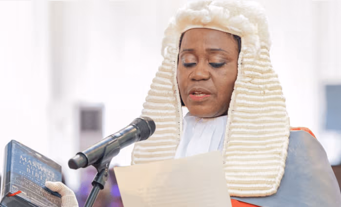 Suspended Chief Justice Gertrude Torkornoo
