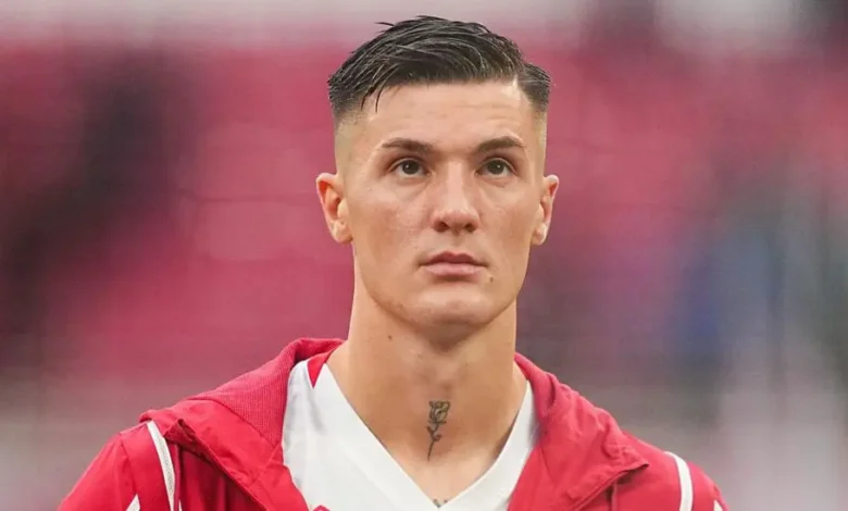 Benjamin Sesko has scored 16 goals in 41 appearances for Slovenia